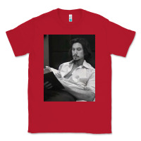 Red adam driver 40 Classic Tee - tuanDangUi