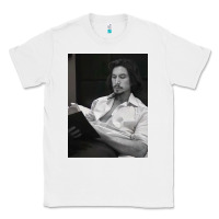 White adam driver 40 Classic Tee - tuanDangUi