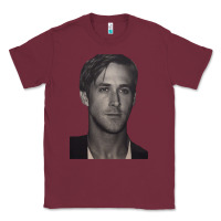 Burgundy ryan gosling 15 Classic Tee - tuanDangUi