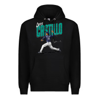 Black luis castillo seattle baseball Premium Hoodie - tuanDangUi