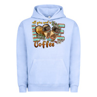 Pigment Grape Ice all you need is love coffee Urban Hoodie - BarkalooDesign