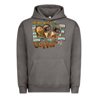 Pigment Tornado all you need is love coffee Urban Hoodie - BarkalooDesign