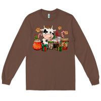 Chestnut cow coffee cups christmas Long Sleeve Tee - CowGirlArtShop