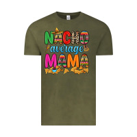 Vintage Olive Nacho average mama Vintage Tee - RanaPortraitStore