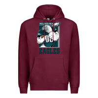 Burgundy Awesome Philadelpia Eagle's Fc Premium Hoodie - tuanDangUi