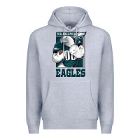 Heather Grey Awesome Philadelpia Eagle's Fc Premium Hoodie - tuanDangUi