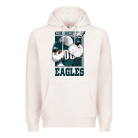 Pale Pink Awesome Philadelpia Eagle's Fc Premium Hoodie - tuanDangUi