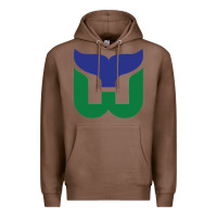 Chestnut vintage hartford hockey   retro whalers Premium Hoodie - tuanDangUi