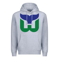 Heather Grey vintage hartford hockey   retro whalers Premium Hoodie - tuanDangUi