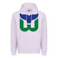 Lilac vintage hartford hockey   retro whalers Premium Hoodie - tuanDangUi