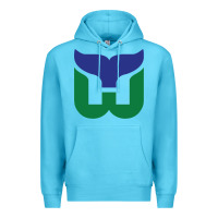 Ocean Blue vintage hartford hockey   retro whalers Premium Hoodie - tuanDangUi