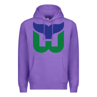 Purple vintage hartford hockey   retro whalers Premium Hoodie - tuanDangUi