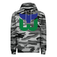 Slate Camo vintage hartford hockey   retro whalers Premium Hoodie - tuanDangUi