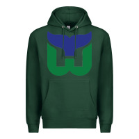 Sports Green vintage hartford hockey   retro whalers Premium Hoodie - tuanDangUi
