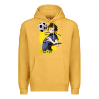 Mustard blue lock meguru bachira 1 Premium Hoodie - tuanDangUi