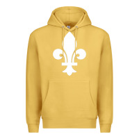 Antique Gold vintage quebec hockey   retro nordiques fleur de lis Premium Hoodie - tuanDangUi