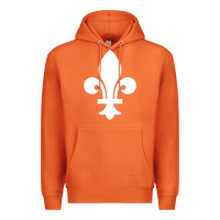 Carrot vintage quebec hockey   retro nordiques fleur de lis Premium Hoodie - tuanDangUi