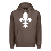 Coffee vintage quebec hockey   retro nordiques fleur de lis Premium Hoodie - tuanDangUi