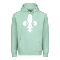 Seafoam vintage quebec hockey   retro nordiques fleur de lis Premium Hoodie - tuanDangUi