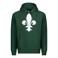 Sports Green vintage quebec hockey   retro nordiques fleur de lis Premium Hoodie - tuanDangUi