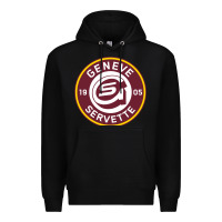 Black geneve servette hc swiss ice hockey sports fans gshc geneva switzerlan Premium Hoodie - tuanDangUi