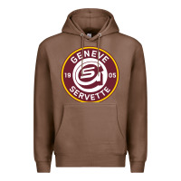 Chestnut geneve servette hc swiss ice hockey sports fans gshc geneva switzerlan Premium Hoodie - tuanDangUi