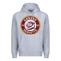 Heather Grey geneve servette hc swiss ice hockey sports fans gshc geneva switzerlan Premium Hoodie - tuanDangUi