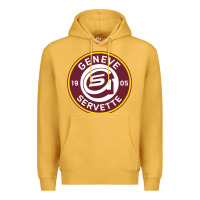 Mustard geneve servette hc swiss ice hockey sports fans gshc geneva switzerlan Premium Hoodie - tuanDangUi