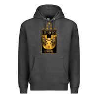 Charcoal Heather tigres Premium Hoodie - tuanDangUi