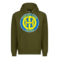 Army Green hc davos swiss ice hockey sports fans Premium Hoodie - tuanDangUi