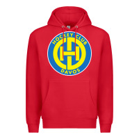 Red hc davos swiss ice hockey sports fans Premium Hoodie - tuanDangUi
