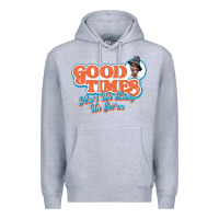 Heather Grey good times ain't we lucky we got'em Premium Hoodie - tuanDangUi