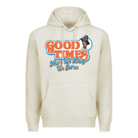 Oatmeal Heather good times ain't we lucky we got'em Premium Hoodie - tuanDangUi
