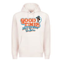 Pale Pink good times ain't we lucky we got'em Premium Hoodie - tuanDangUi