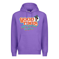 Purple good times ain't we lucky we got'em Premium Hoodie - tuanDangUi