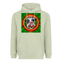 Matcha christmas baby holstein face Heavyweight Hoodie - LillyAllenDesigns