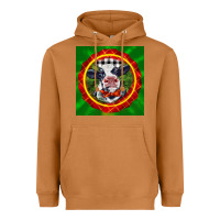 Meerkat christmas baby holstein face Heavyweight Hoodie - LillyAllenDesigns
