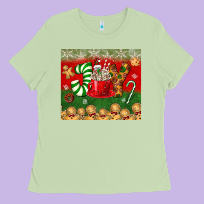 Joy Tumbler Ladies Tee Designed By Bundleandbundleshop