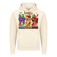 Vintage Artic Happy Hallothanksmas teeth Vintage Hoodie - texasbilliewilder