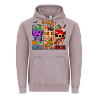 Happy Hallothanksmas Teeth Vintage Hoodie | Teevron