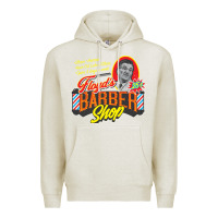 Oatmeal Heather floyd's barbershop Premium Hoodie - tuanDangUi