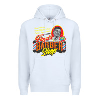 White floyd's barbershop Premium Hoodie - tuanDangUi