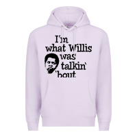 Lilac i'm what willis was talking about Premium Hoodie - tuanDangUi