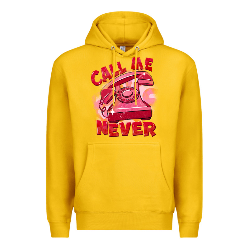 Call Me Never Premium Hoodie by FaDigitalArtStudio | Teevron