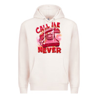 Pale Pink call me never Premium Hoodie - FaDigitalArtStudio