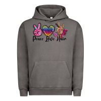 Pigment Tornado peace love hair Urban Hoodie - BarkalooDesign