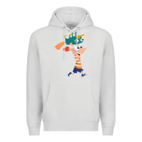 Dove Grey phineas and perry Premium Hoodie - tuanDangUi