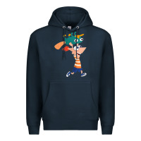 Navy phineas and perry Premium Hoodie - tuanDangUi