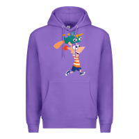 Purple phineas and perry Premium Hoodie - tuanDangUi