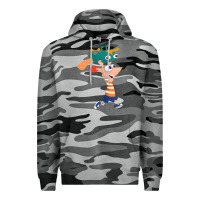 Slate Camo phineas and perry Premium Hoodie - tuanDangUi